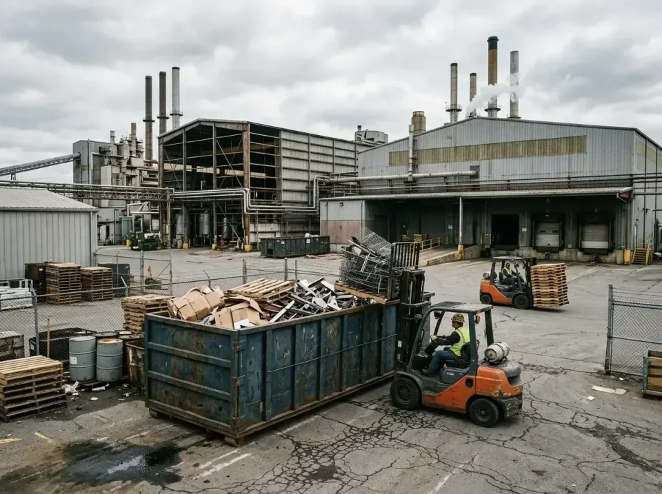industrial-factory-scrap-conta-003 — frequently asked questions, Cheap Roll-off Dumpster Rentals in Fowler, IN